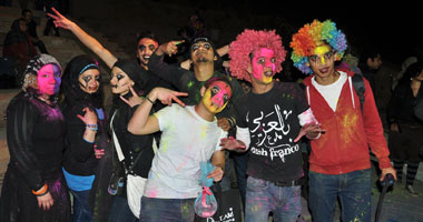 مهرجان الألوان فى "بورتو السخنة"
