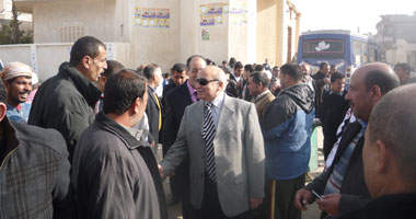 جولة لمحافظ شمال سيناء بلجان بئر العبد