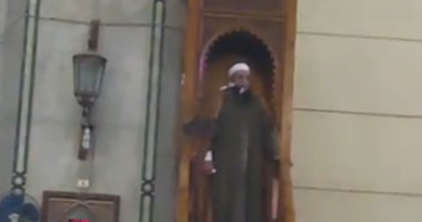 خطيب "الخازندرا" بشبرا يشدد على "الحسم" مع جماعات الفوضى والتطرف