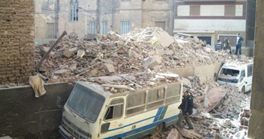 رئيس حى مصر القديمة: المنزل المنهار متهالك والأهالى لم يطلبوا إزالته