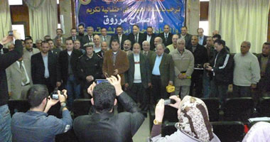 بالصور.. أطباء الشرقية تكرم قيادات الأمن لجهودهم فى عودة الطبيب المختطف