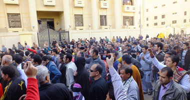 مسيرة حاشدة بمدينة الشهداء بالمنوفية للمطالبة بإسقاط النظام