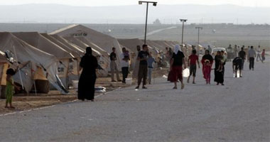 2100 لاجئ سورى يفرون إلى الأردن هرباً من العنف فى بلادهم 