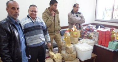 ضبط كميات كبيرة من المواد الغذائية الفاسدة بالفيوم