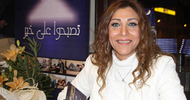 حنان مفيد فوزى وأسرة برنامج " عسل أبيض" يشاركون فى احتفالية قناة ten