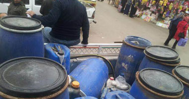 ضبط طن ونصف منظفات صناعية مجهولة المصدر بزفتى