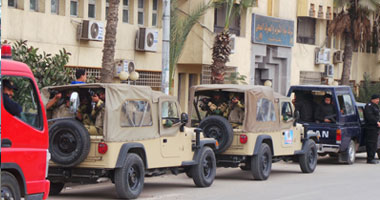 تكثيف أمنى بالميادين والمنشآت الحيوية فى السويس