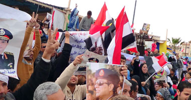 احتفالات شعبية ورسمية على أنغام "تسلم الأيادى" بمطروح
