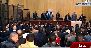 التليفزيون: قاضى محكمة "وادى النطرون" يسمح للدفاع بلقاء المتهمين