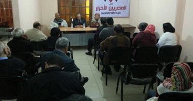 "المصريين الأحرار" بالإسكندرية يضع خطة العمل بالشارع السكندرى 