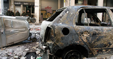 أعمال عنف جديدة فى اليونان وتخوف من اتساع رقعتها
