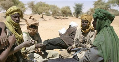 أنصار المتمردين الطوارق يتظاهرون فى كيدال شمال مالى