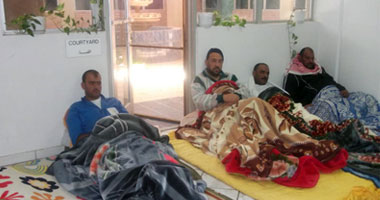 اعتصام 112 عاملاً بمحطة الصرف الصحى ببورسعيد