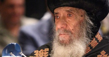 مظاهرة فى كاتدرائية العباسية بسبب الاعتداء على دير الأنبا بيشوى