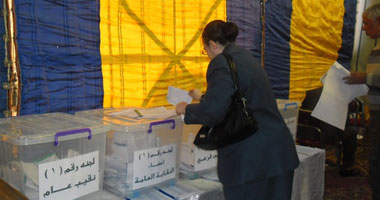 إقبال كبير فى انتخابات "البيطريين" بأسيوط