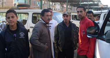  سائقو شبرا الخيمة يقطعون الطريق  بسبب غرامات المرور