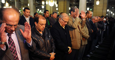  جولة الفريق شفيق فى السيدة زينب