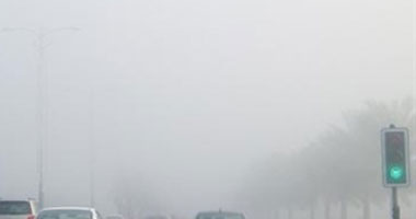 شلل مرورى على الطرق الرئيسية بسبب الشبورة المائية