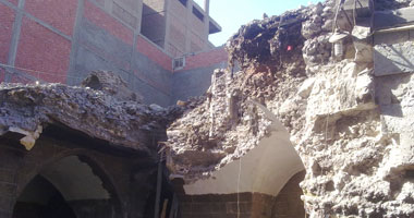 بلطجية يهدمون مدش "مرزا" الأثرى بـ"أبو العلا" والشرطة ترفض التدخل