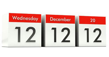 12-12-2012.. فلكيون: اليوم مرتبط بالضحك والحب ويعنى الحظ والطاقة.. الآلاف يحجزون للزواج به والولادة بعمليات قيصرية.. ونشطاء: سيكون نهاية حكم الإخوان.. وأمنيات وصول الأهلى لنهائى كاس العالم