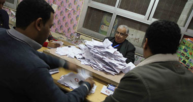 1380 "نعم" و1220 "لا" فرز أصوات لجنتين بالمنيا