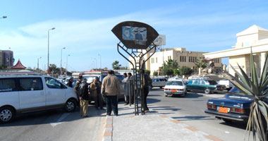 تظاهر أهالى قرية حادث قطار الغربية للمطالبة بعمل مطبات على الطريق