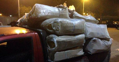 أمن شمال سيناء يضبط بضائع مجهولة المصدر بالعريش وبئر العبد