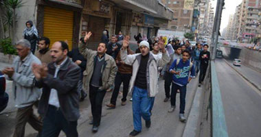 مسيرة الإخوان بـ"الألف مسكن" تعود إلى ميدان النعام مرة أخرى