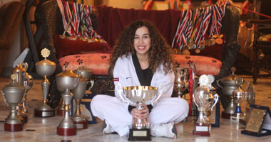 فتاة مصرية تحقق شهرة عالمية فى مجال الألعاب القتالية
