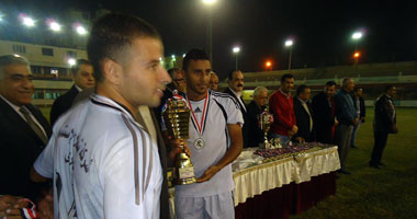 بالصور.. الزرقا بطلاً لكأس "رفعت الفناجيلى" 