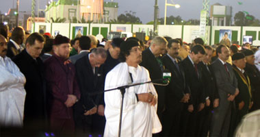 القذافى يطالب بالجهاد ويصف سويسرا بالكافرة
