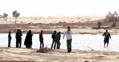 وضع حجر أساس أول قرية لمضارى السيول بسيناء