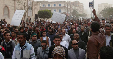 توقف بث القناة الخامسة بالإسكندرية عقب المظاهرات أمس