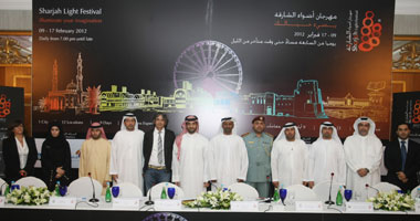 انطلاق فعاليات مهرجان أضواء الشارقة 2012
