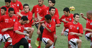 سفيرة مصر فى أفريقيا الوسطى تتابع مران الفراعنة