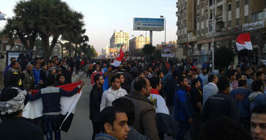 القبض على أحد أعضاء "لازم" أثناء تواجده باعتصام سموحة 