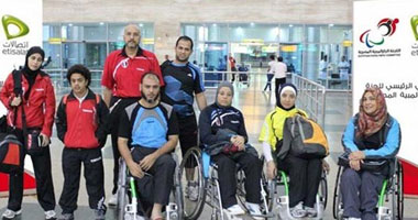  منتخب مصر لرفع الأثقال للمعاقين يتوجه لدبى للمشاركة بـ"فزاع الدولية" 