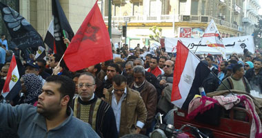 بالصور.. وصول مسيرة القائد إبراهيم إلى محرم بك