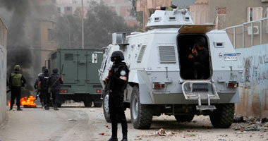 قوات الأمن تلقى القبض على عدد من عناصر الإخوان أعلى كوبرى النعام