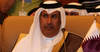 رئيس وزراء قطر يصل القاهرة لبحث الملف السورى