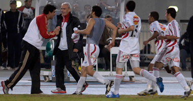 الزمالك يؤدى تدريباته فى الظلام