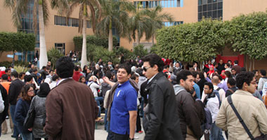 طلاب الجامعة الألمانية يهددون بالتصعيد فى 23 مارس 