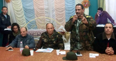 نائب الحاكم العسكرى بالدقهلية يلتقى بمجلس أمناء الثورة