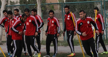 منتخب الفراعنة فى معسكر "الأمل فى العودة"