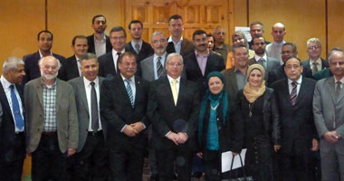 البصمة المائية وإدارة المياه فى الشرق الأوسط بجامعة المنصورة
