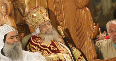 مشايخ سيناء فى الكاتدرائية: البابا كان زعيما للأمة ومصدرا للحب