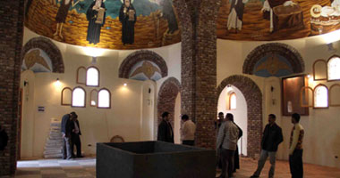 ننشر أول صور لمدفن "البابا شنودة" بدير الأنبا بيشوى بوادى النطرون