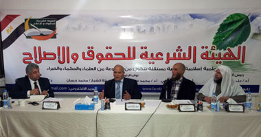 بالصور.. الهيئة الشرعية تلتقى "الأشعل".. والمرشح: لا أسعى للكرسى