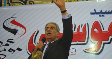 عمرو موسى يعلن برنامجه الانتخابى الأربعاء المقبل