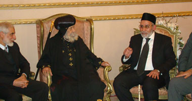 "الإخوان" تتقدم بالعزاء للأقباط فى وفاة البابا شنودة